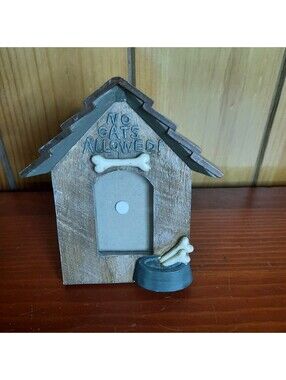 Dog House Photo Frame Table Top Picture Frame Small